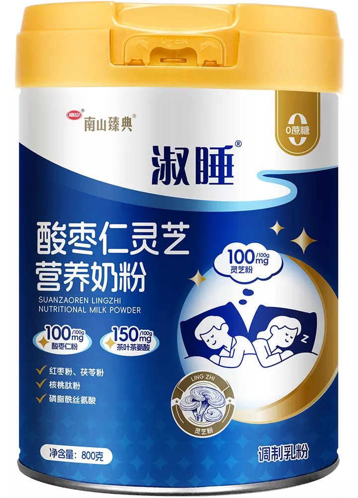 淑睡酸枣仁灵芝营养奶粉