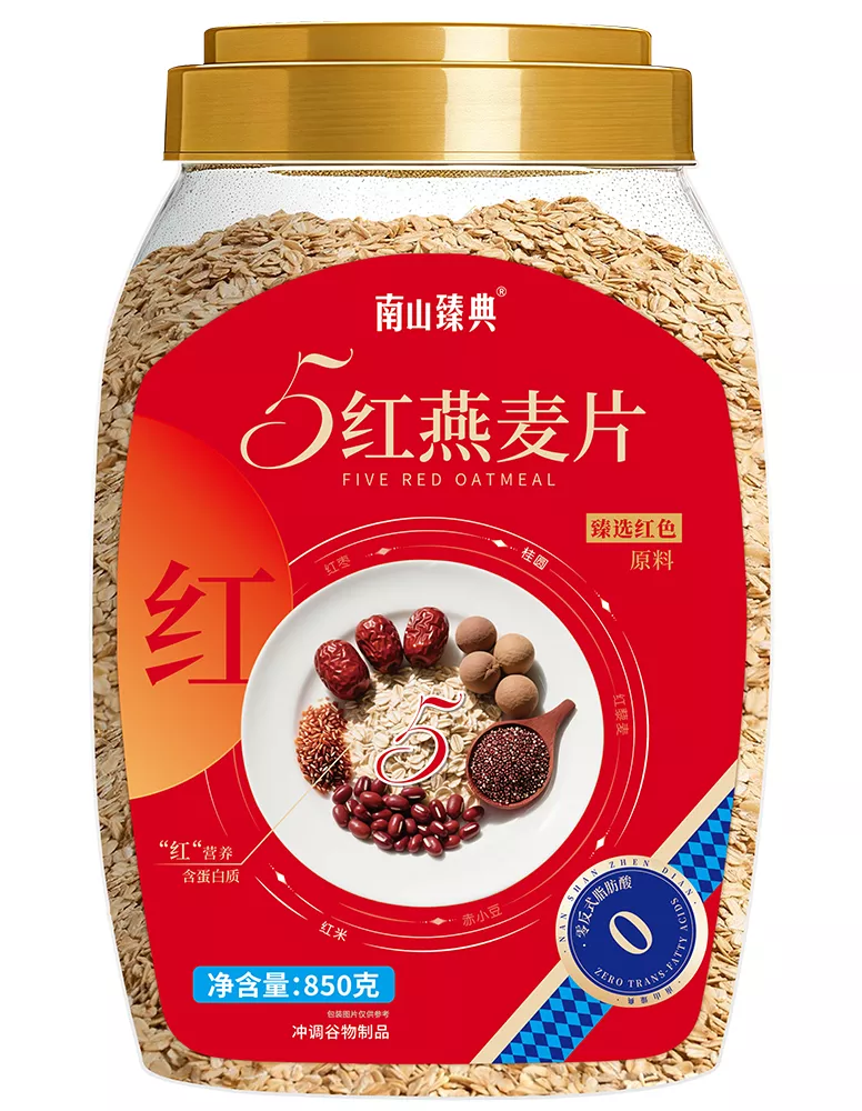 南山臻典5红燕麦片
